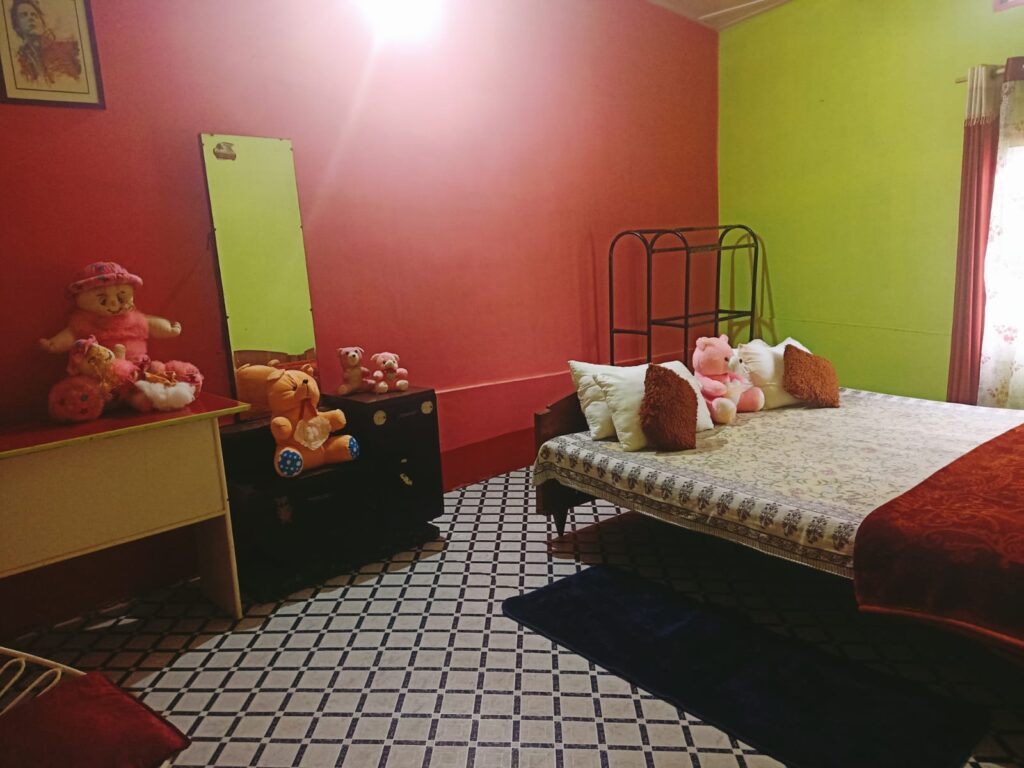 clean rooms of goswami eco homestay tezpur